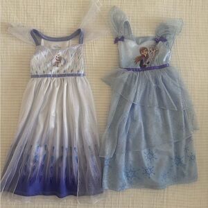 Disney Frozen Blue and White Dresses